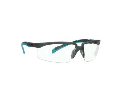 Occhiali di sicurezza Solus 2000 - lenti trasparenti antigraffio - blu - 3M - 7100208751 - 4054596732940 - DMwebShop