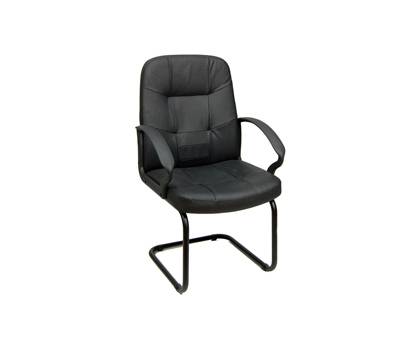 Poltrona visitatore Auriga V - pelle e sky - nero - Unisit - AUV/KN - 8059513460421 - DMwebShop