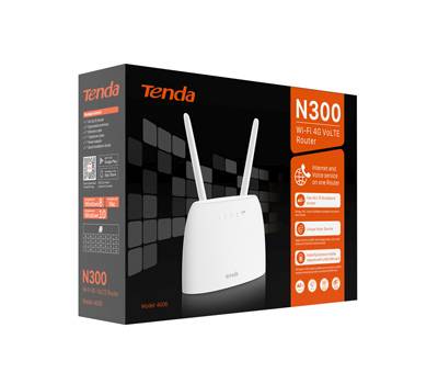 Router N 300 Volte - WiFi LTE 4G - Tenda - 4G06 - 6932849430417 - DMwebShop