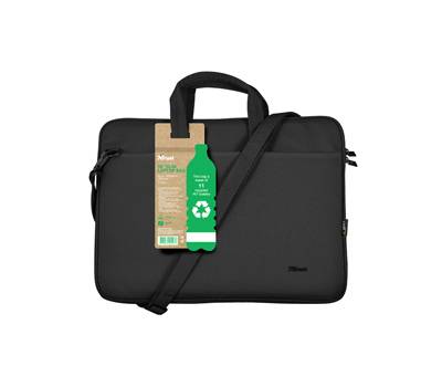 Borsa per notebook Bologna - ecocompatibile - da 16'' - nero - Trust - 24447 - 8713439244472 - DMwebShop