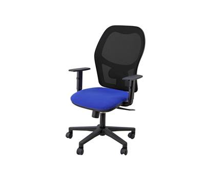 Poltrona operativa Hubble - 3 blocchi - blu - Unisit - HUHUVE/BR/EB - 8050043747259 - DMwebShop