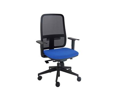 Seduta ergonomica synchro Blaze - blu - Unisit - BLYTN/BR1/SB - 8059513460155 - DMwebShop