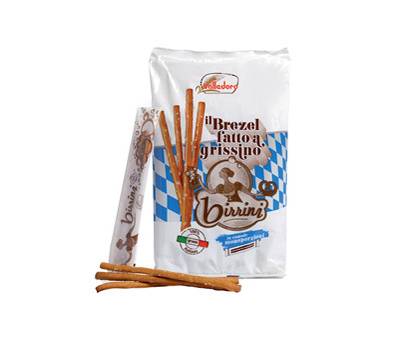 Grissini Birrini - 240 gr - multipack 13 monoporzioni - conf. 10 pezzi - Valledoro - VAGSB - 8009280007268 - DMwebShop