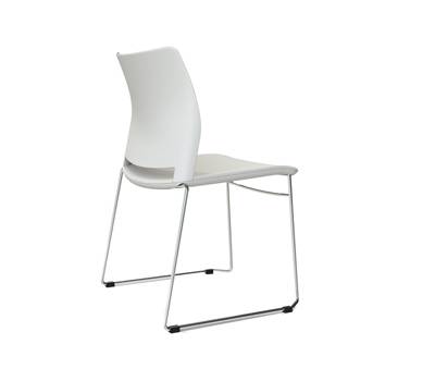 Seduta attesa Alpha - bianco - conf. 2 pezzi - Unisit - APS/2/BI - 8053470179532 - DMwebShop