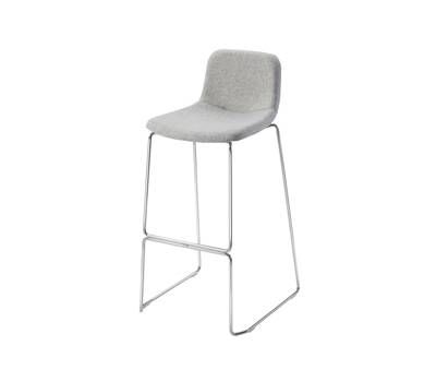 Sgabello Tosca - in schiuma e tessuto - grigio chiaro - Unisit - TOS/LI - 8050043746351 - DMwebShop