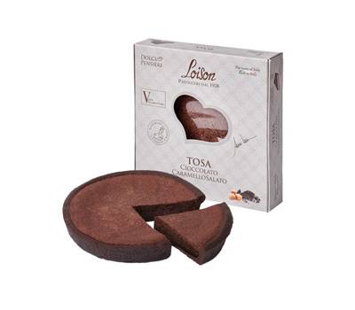Torta Tosa Cioccolato e Caramello salato - 300 gr - Loison - 580 - 799729016064 - DMwebShop