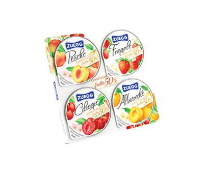 Mini marmellata di frutta - 25 gr cad - conf. 4 pezzi - Zuegg - ZUCOM - 8000340555248 - DMwebShop