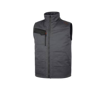Gilet Stockton3 - multitasche - taglia L - grigio-arancio - Deltaplus - STOC3GOGT - 3295249262938 - DMwebShop