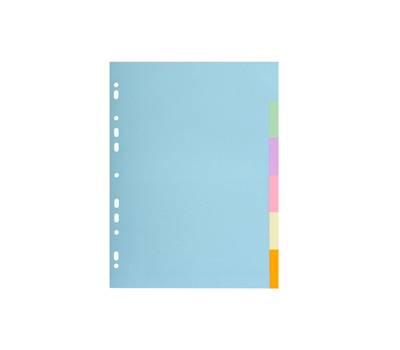 Separatore Forever - A4 - 6 tasti - cartoncino - 170 gr - Exacompta - 1606E - 3130630016069 - DMwebShop Separatore Forever - A4 - 6 tasti - cartoncino - 170 gr - Exacompta - 1606E - 3130630016069 - DMwebShop