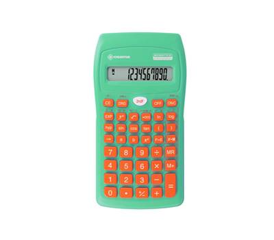 Calcolatrice scientifica - BeColor - 10+2 cifre - verde acqua - tasti arancione - Osama - OS 134BC VAM - 8007404258718 - DMwebShop
