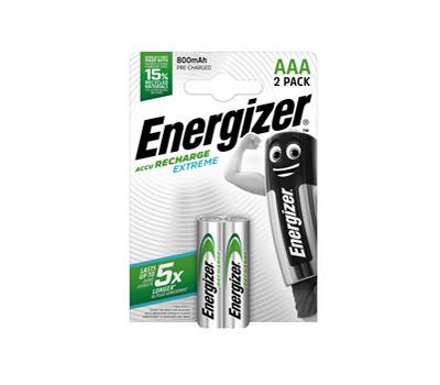 Pile AAA Extreme - ricaricabili - blister 2 pezzi - Energizer - E300849300 - 7638900416862 - DMwebShop