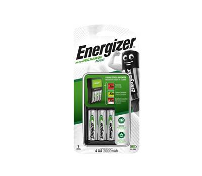Caricabatteria Power Plus Maxi 4AA - Energizer - E300809600 - 7638900321401 - DMwebShop