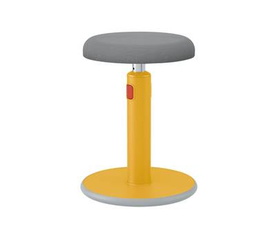 Sgabello sit-stand Ergo Cosy - giallo - Leitz - 65180019 - 4002432129454 - DMwebShop