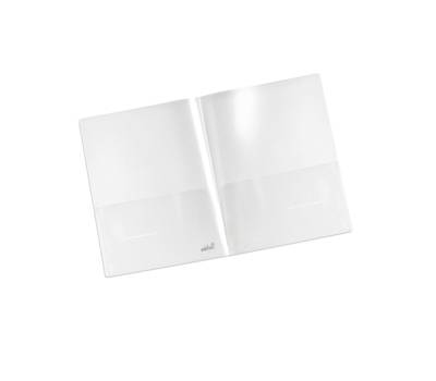 Cartellina doppia tasca Plastidea - PP - trasparente - conf. 5 pezzi - Iternet - 7010TR - 8028422970109 - DMwebShop