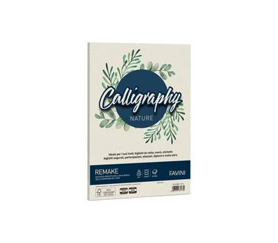 Carta Calligraphy Nature Remake - A4 - 120 gr - perla - conf. 50 fogli - Favini - A690664 - 8007057671735 - DMwebShop