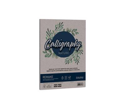 Carta Calligraphy Nature Remake - A4 - 120 gr - scoglio - conf. 50 fogli - Favini - A69U664 - 8007057671773 - DMwebShop