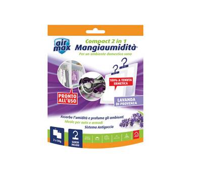 Mangiaumidita' appendibile compact 2 in 1 - lavanda di provenza - 50 gr - Air Max - D0246 - 6311588 - 8023779002466 - DMwebShop