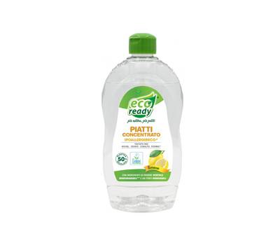 Detersivo piatti - concentrato - ipoallergenico - limone - 0,5 lt - Eco Ready - 160607006399 - 8004393006399 - DMwebShop