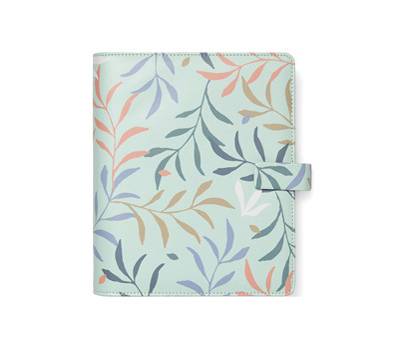 Organiser Botanical - f.to A5 - 233 x 217 x 46 mm - con cinturino - menta - Filofax - L022649 - 5059145482658 - DMwebShop