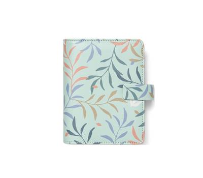 Organiser Botanical - f.to Pocket 146 x 128 x 36 mm - con cinturino - menta - Filofax - 22-022647 - 5059145482610 - DMwebShop