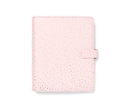 Organiser Confetti - f.to A5 - 233 x 217 x 46 mm - con cinturino - rosa - Filofax - 22-028736 - 5059145473953 - DMwebShop
