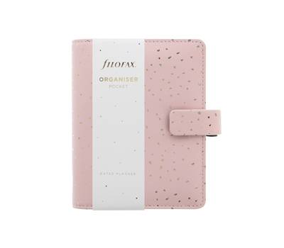 Organiser Confetti - f.to Pocket - 146 x 128 x 36 mm - con cinturino - rosa - Filofax - 22-028725 - 5059145460243 - DMwebShop