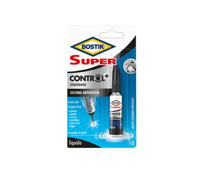 Colla istantanea Super Control - universale - con sistema antigoccia - 5 gr - Bostik - D2718 - 8023779027186 - DMwebShop