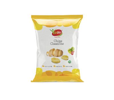 Chips classiche - 35 gr - conf. 8 pezzi - Vivibio - 0310109 - 8032077011957 - DMwebShop