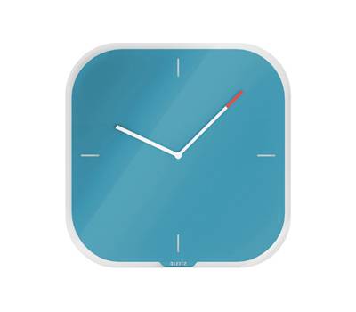 Orologio Cosy - da parete - silenzioso - in vetro - blu - Leitz - 90170061 - 4002432125067 - DMwebShop