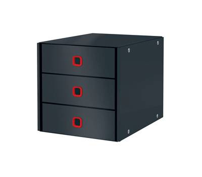 Cassettiera ClickeStore Cosy - 3 cassetti - grigio - Leitz - 53680089 - 4002432128716 - DMwebShop