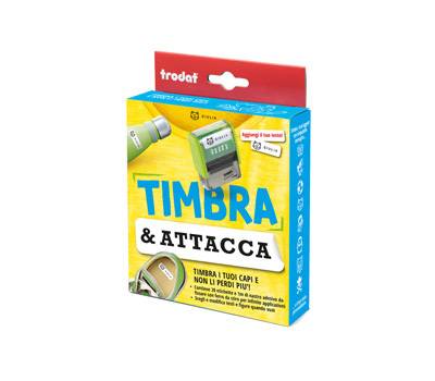 Kit Timbra e Attacca - per stampa su tessuti-etichette - Trodat - 180221 - 9010035802211 - DMwebShop