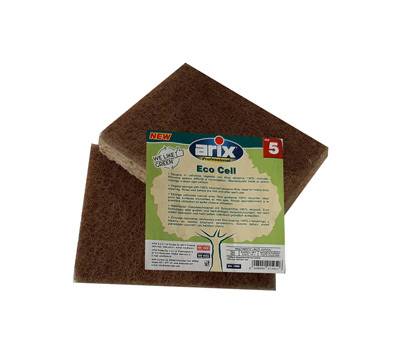 Spugna Eco Cell - abrasiva - conf. 5 pezzi - Arix - 1 1595 - 8008990015952 - DMwebShop