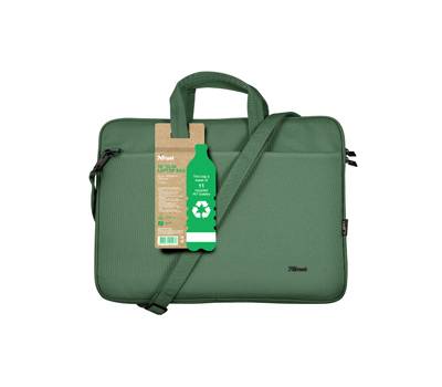 Borsa per notebook Bologna ecocompatibile da 16 verde salvia - 25869