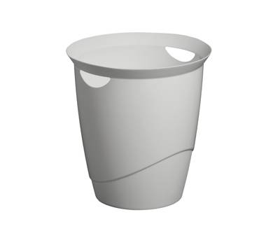 Cestino gettacarta Eco altezza 33 cm diametro 31,5 cm grigio Durable 7760,10 - 25605