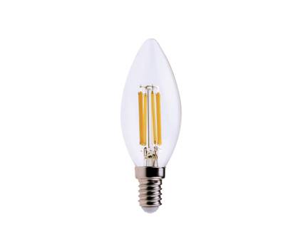 Lampada LED candela 6 W E14,6000K luce bianca fredda - 25474