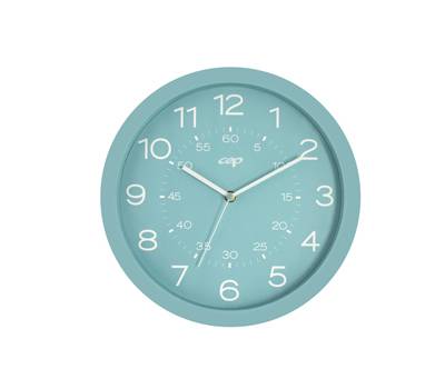Orologio da parete Riviera Orion 820 Ri diametro 30 cm blu menta Cep 2008200991 - 25515