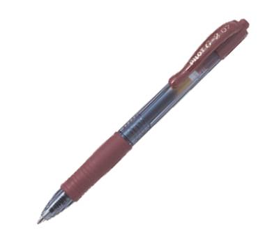 Penna Roller gel a scatto G-2 - punta 0,7 mm - caramello - conf. 12 pezzi - Pilot - 001395 - 4902505344800 - DMwebShop