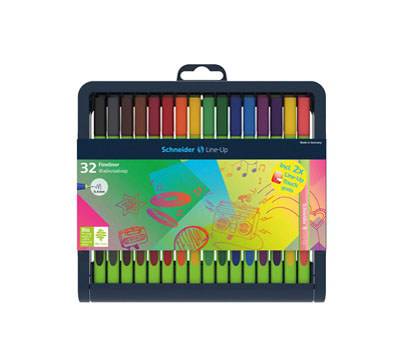 Fineliner Line-Up - punta 0,4 mm - colori assortiti - astuccio 32 colori - Schneider - P191091 - 4004675109149 - DMwebShop