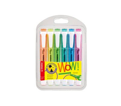 Evidenziatore Swing Cool Fluo - colori assortiti - conf. 6 pezzi - Stabilo - 275/6-3 - 4006381467285 - DMwebShop