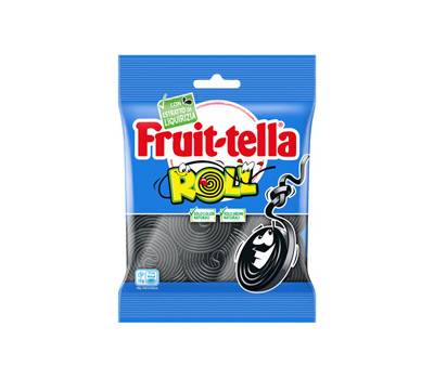 Caramella gommosa - liquirizia roll - formato pocket 90 gr - Fruit-tella - 06398100 - 8000735005020 - DMwebShop