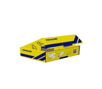 Scatola spedizioni Postal Box - XS - 34 x 24 x 6 cm - Blasetti - 0426 - 8007758014268 - DMwebShop