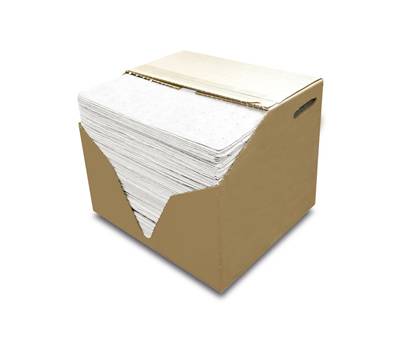 Panni assorbenti - per oli ed idrocarburi - 41 x 46 cm - conf. 200 pezzi - Carvel - ASO003 - 2000000000961 - DMwebShop