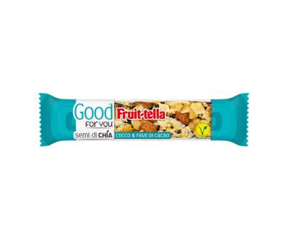 Barretta Good For You - di frutta secca - cocco e fave di cacao - 36 gr - conf. 16 pezzi - Fruit-tella - 09397100 - 80847571 - DMwebShop