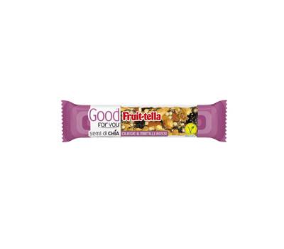 Barretta Good For You - di frutta secca - ciliegie e frutti rossi - 36 gr - conf. 16 pezzi - Fruit-tella - 09397300 - 80894971 - DMwebShop