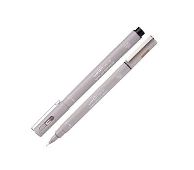 Pin fineliner - punta 0,1 mm - grigio chiaro - conf. 12 pezzi - Uni Mitsubishi - M PIN101 GRC - 4902778230763 - DMwebShop