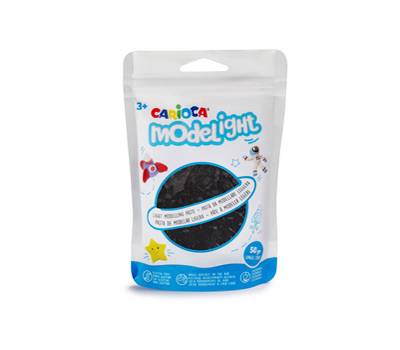 Pasta Model Light - 50 gr - nero - Carioca - 42686/01 - 8003511014261 - DMwebShop
