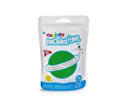 Pasta Model Light - 50 gr - verde - Carioca - 42686/15 - 8003511412654 - DMwebShop