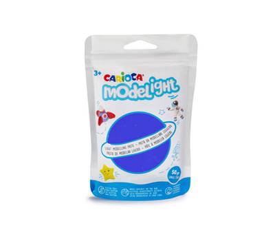 Pasta Model Light - 50 gr - blu - Carioca - 42686/18 - 8003511184261 - DMwebShop