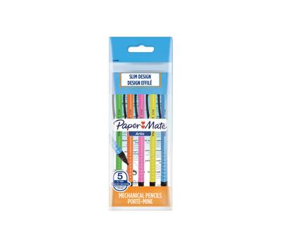 Portamine usa e getta Artio - 0,7 mm - HB - colori assortiti - conf.5 pezzi - Papermate - 2147607 - 3026981476075 - DMwebShop