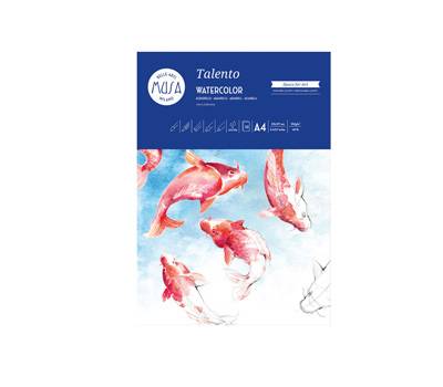 Carta per acquarello Talento - A4 - 300 gr/m2 - conf. 10 fogli - Musa - MU131294 - 8004957122794 - DMwebShop Carta per acquarello Talento - A4 - 300 gr/m2 - conf. 10 fogli - Musa - MU131294 - 8004957122794 - DMwebShop
